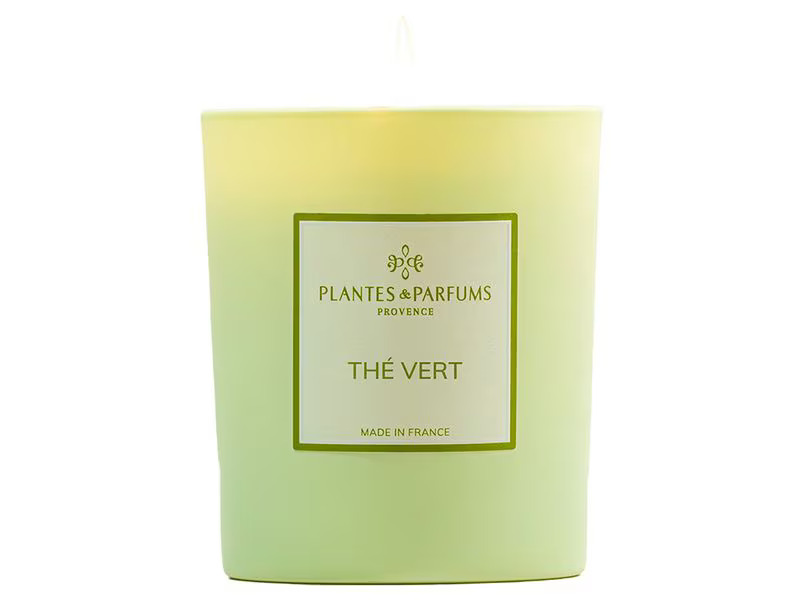 Plantes &amp; Parfums Duftkerze Grüner Tee 180 g