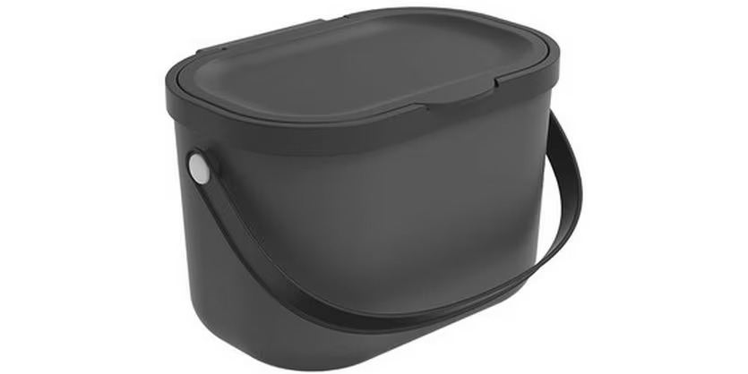 Rotho Komposteimer Albula 3.2 l, Anthrazit