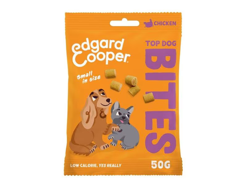 Edgard &amp; Cooper Leckerli Bites Huhn Small, 50 g