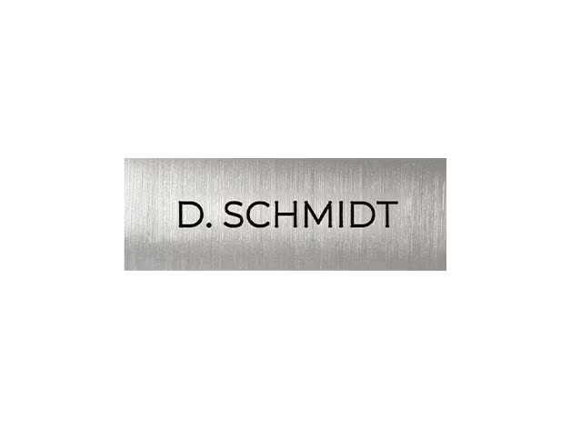 Doorbird Namensschild für D11x Ruftaste Edelstahl V4A