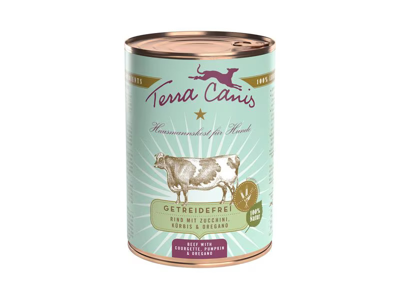 Terra Canis Nassfutter Getreidefrei Rind, 400 g