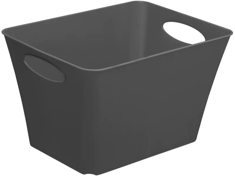 Rotho Aufbewahrungsbox Living Box 24 l, Anthrazit