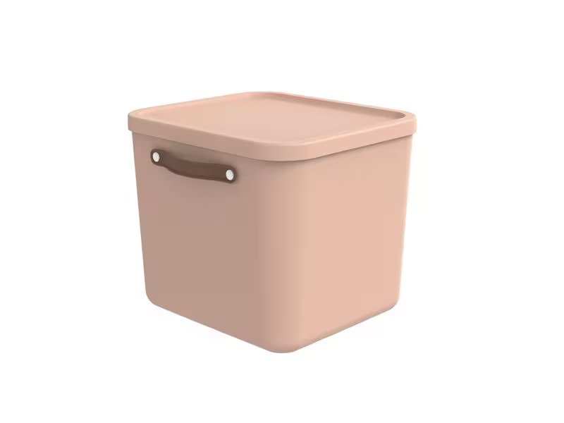 Rotho Aufbewahrungsbox Maloja 40 l, Meadow Rose