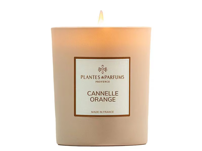 Plantes &amp; Parfums Duftkerze Orangen Zimt 180 g