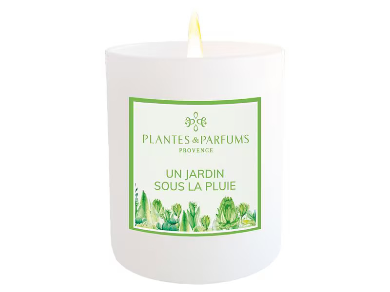 Plantes &amp; Parfums Duftkerze Ein Garten im Regen 180 g
