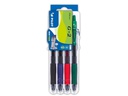 Pilot Gelschreiber G-2 Set2Go Standard 4 Stück