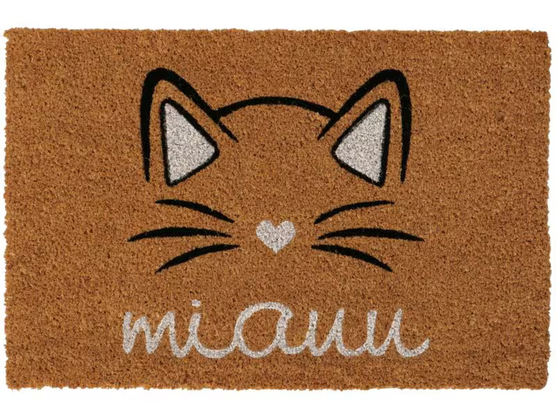 Boltze Fussmatte Miauu 40 cm x 60 cm