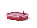 Emsa Mikrowellendose Clip &amp; Micro  1.2 l, Rot