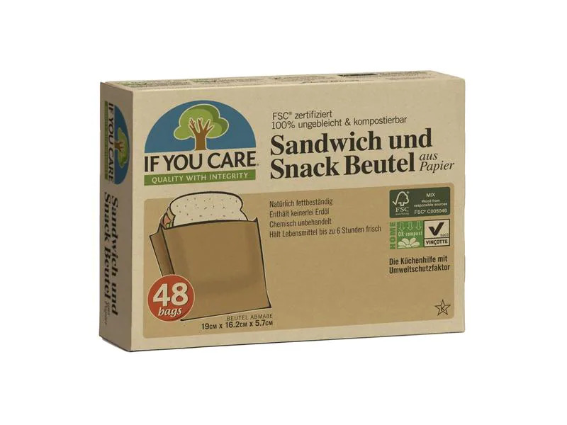 if you care Sandwich-Beutel 48 Stück