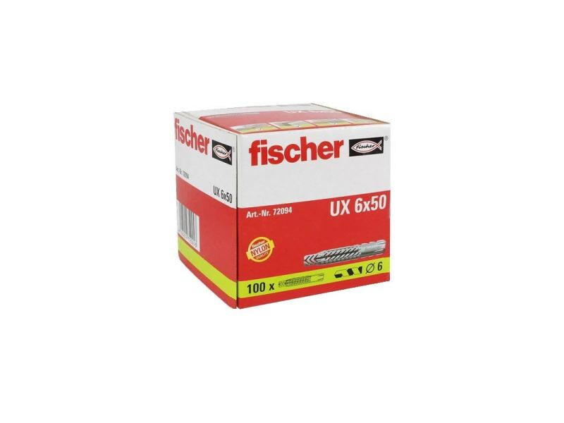 Fischer Universaldübel  UX 6 x 50, 20 Stück