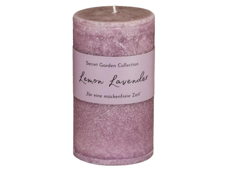 Schulthess Kerzen Zylinderkerze Secret Garden Lemon Lavender 12 cm