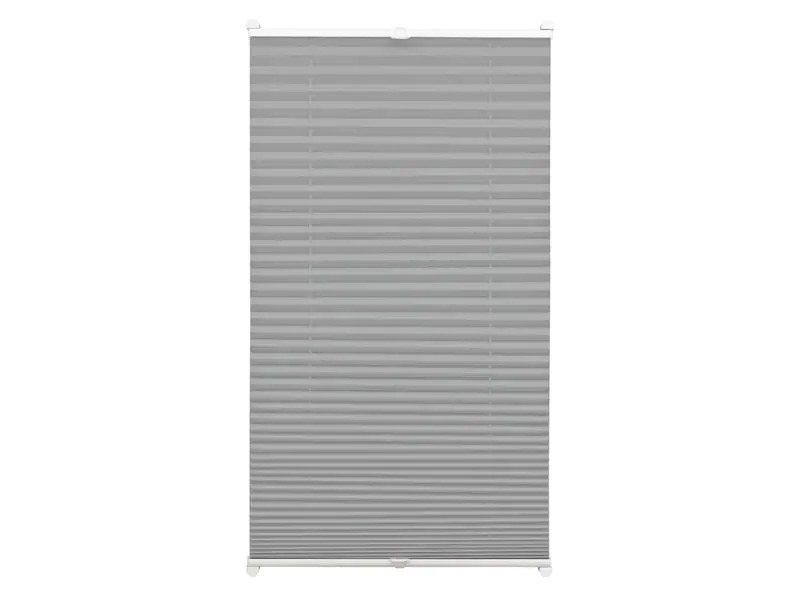 Gardinia Plissée Easyfix, blickdicht 45 x 130 cm, Grau