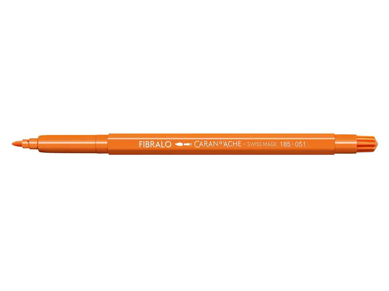 Caran d'Ache Filzstift Fibralo 1 Stück, Lachsrot