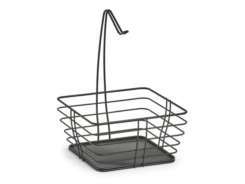 Zeller Present Früchtekorb 1 Stück, Schwarz