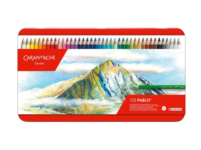 Caran d'Ache Farbstifte Pablo 120 Stück