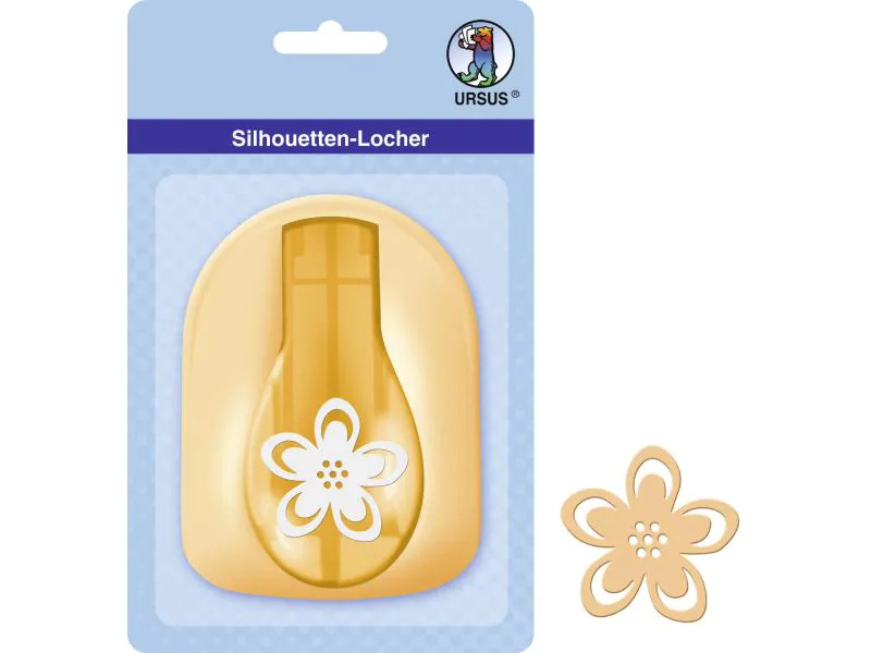 URSUS Silhouettenstanzer Sternenblume, 4.5 cm