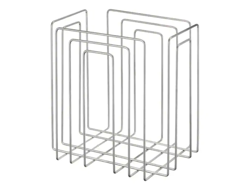 MERLO|T Zeitungsständer A4 Silber