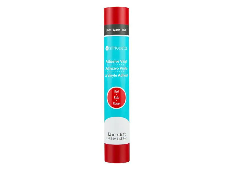 Silhouette Vinylfolie matt 30.5 cm Rot