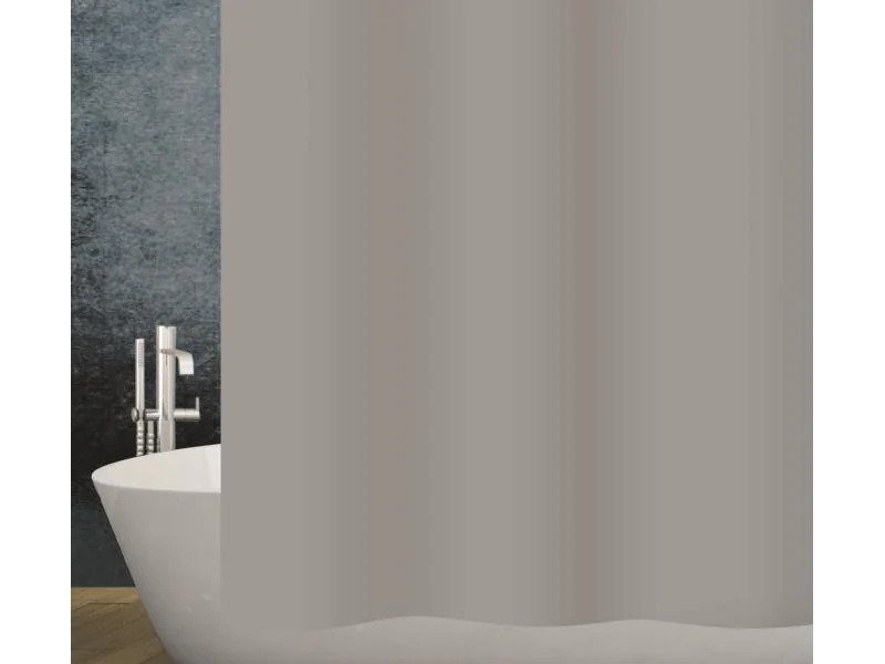 diaqua® Duschvorhang Basic 180 x 180 cm, Grau