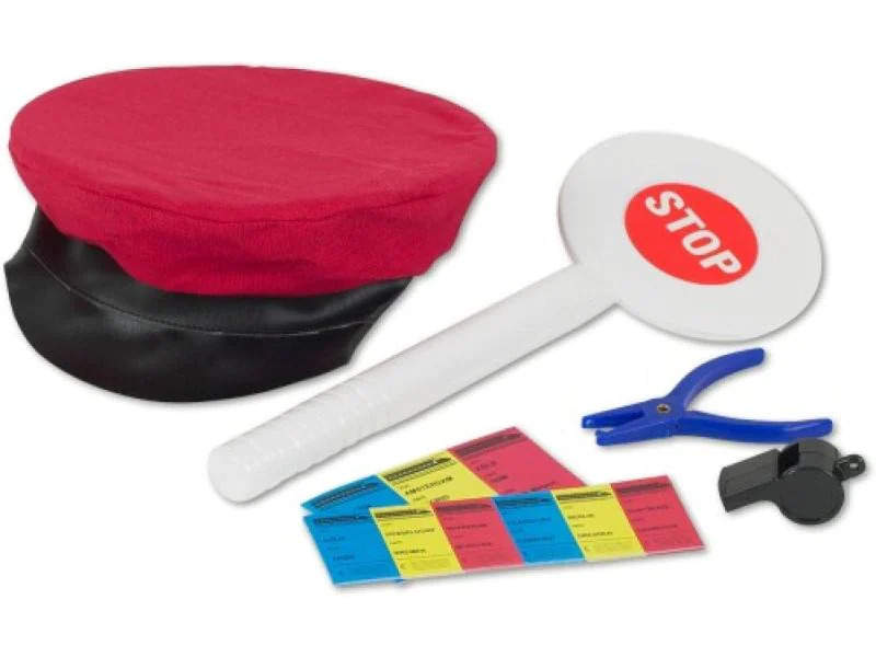 vedes Strassenverkehr Zugkontrolleur-Set
