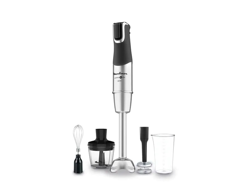 Moulinex Stabmixer Infinyforce Pro Mix Schwarz/Silber