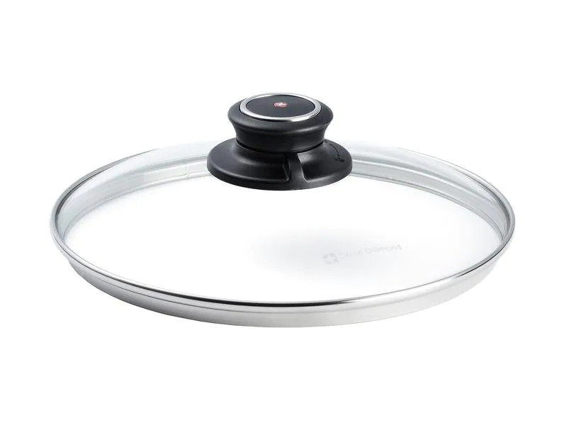 Swiss Diamond Pfannendeckel 24 cm, Transparent