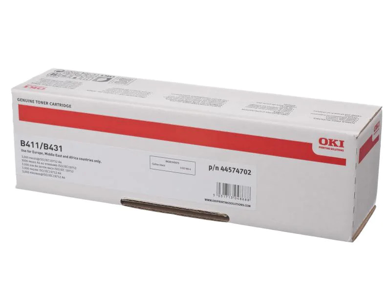 OKI Toner 44574702 Black