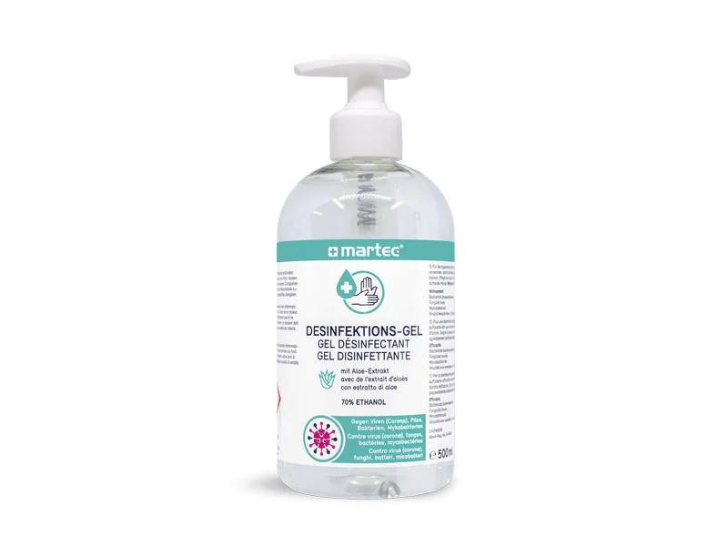 Martec Desinfektionsgel für die Hände mit Aloe-Extrakt 500 ml