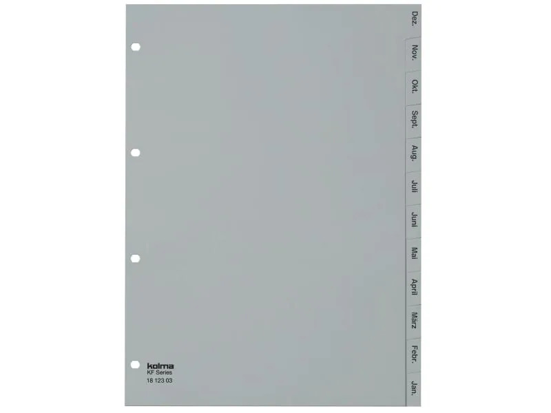 Kolma Register A4 KolmaFlex Dez-Jan (de)