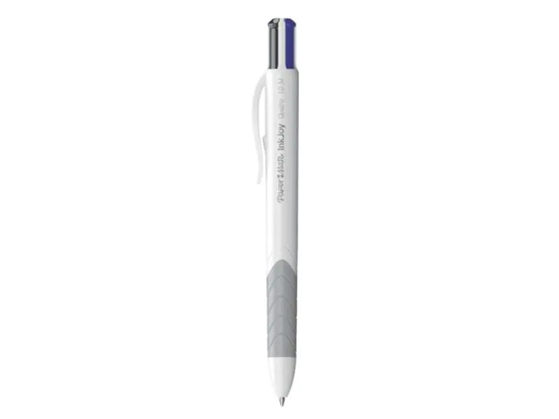 Paper Mate Mehrfarbenkugelschreiber Inkjoy Quatro Medium (M), Weiss