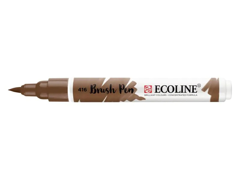 Talens Brushpen Ecoline Sepia