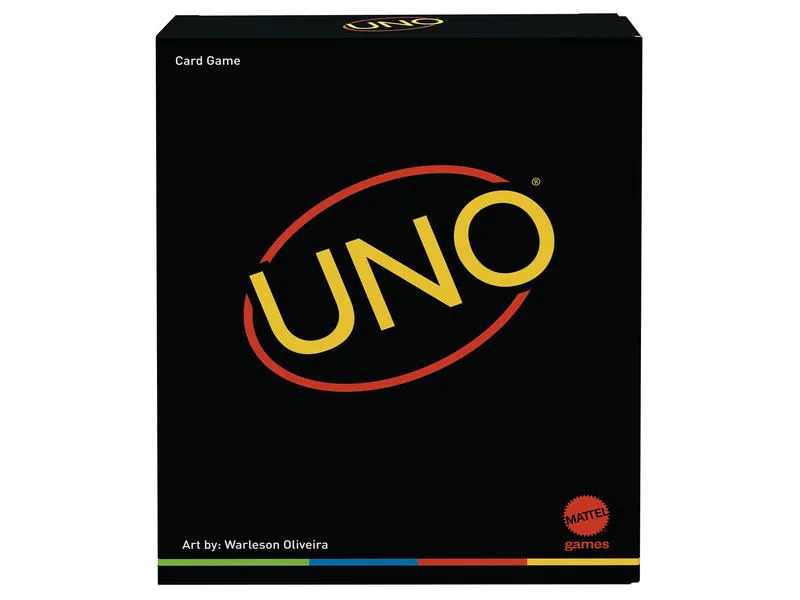 Mattel Spiele Kartenspiel UNO Minimalista