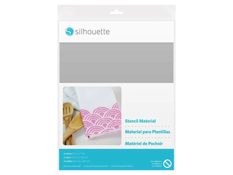 Silhouette Schablonenfolie 21.5 x 28 cm nicht klebend
