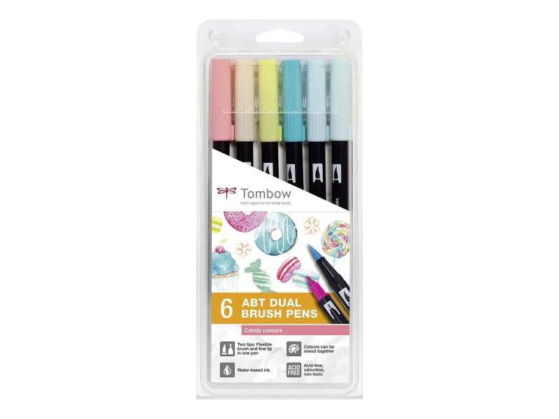 Tombow Candy Colours Mehrfarbig