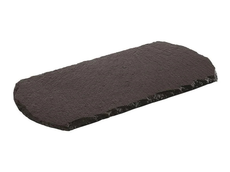 Paderno Servierplatte 20 cm x 10 cm Schwarz