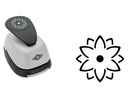 WEDO Motivstanzer 3D Blume, 3.5 cm
