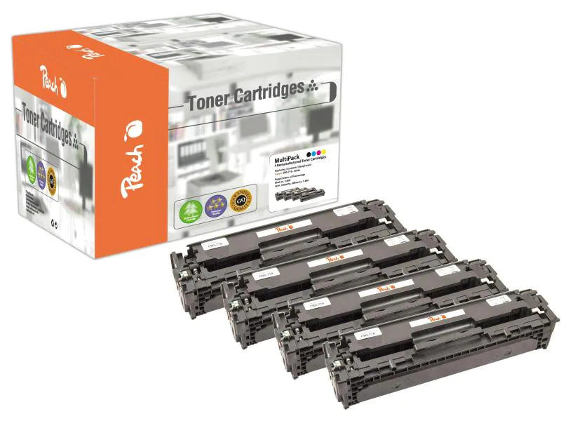 Peach Toner Canon CRG-718 Black/Cyan/Magenta/Yellow