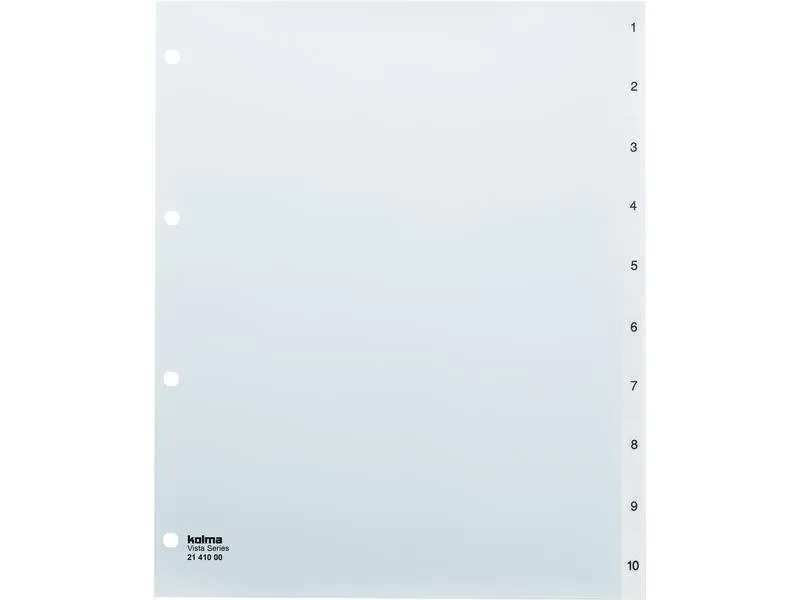 Kolma Register A4 Vista XL 1-10