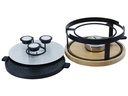 Kadastar Fondue-Rechaud One4All Multifunktional, Silber