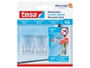 tesa Klebehaken 1 kg für transparente Flächen