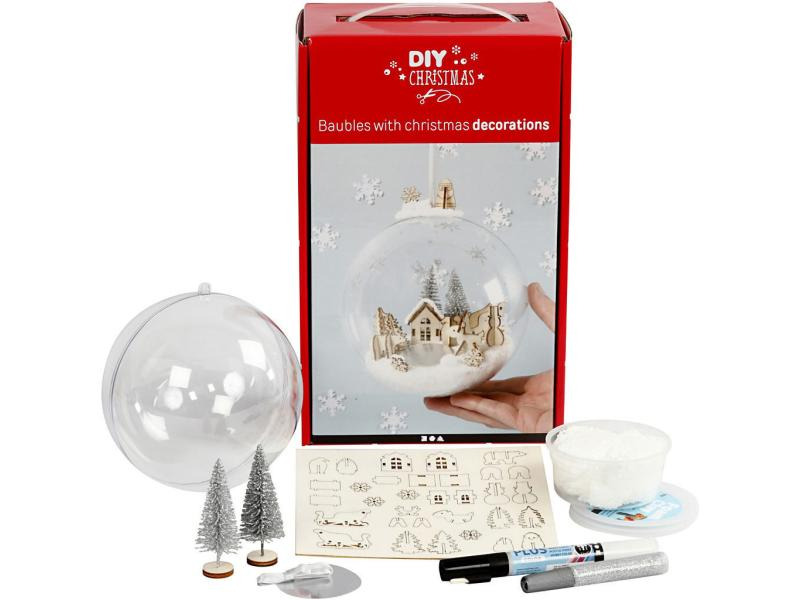 Creativ Company Bastelset XXL Weihnachtskugel 13.5 cm
