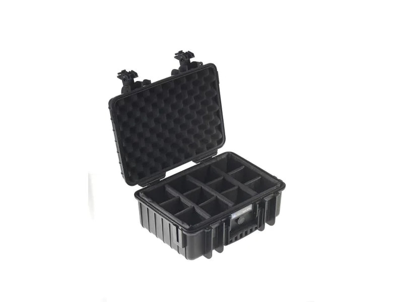 B&amp;W Outdoor-Koffer Typ 4000 RPD Schwarz