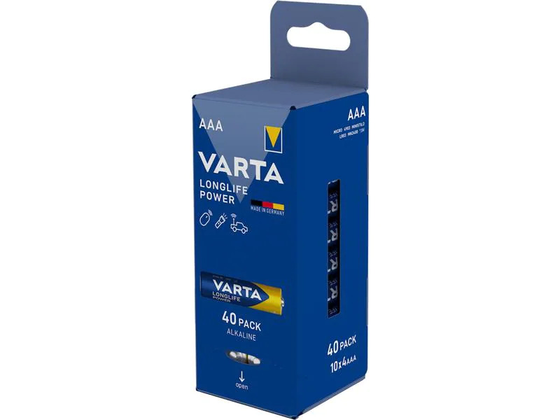 Varta Batterie Longlife Power AAA 40 Stück