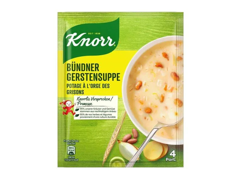 Knorr Bündner Gerstensuppe 4 Portionen
