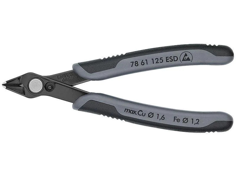 Knipex Elektronik-Seitenschneider Super Knips ESD 125 mm