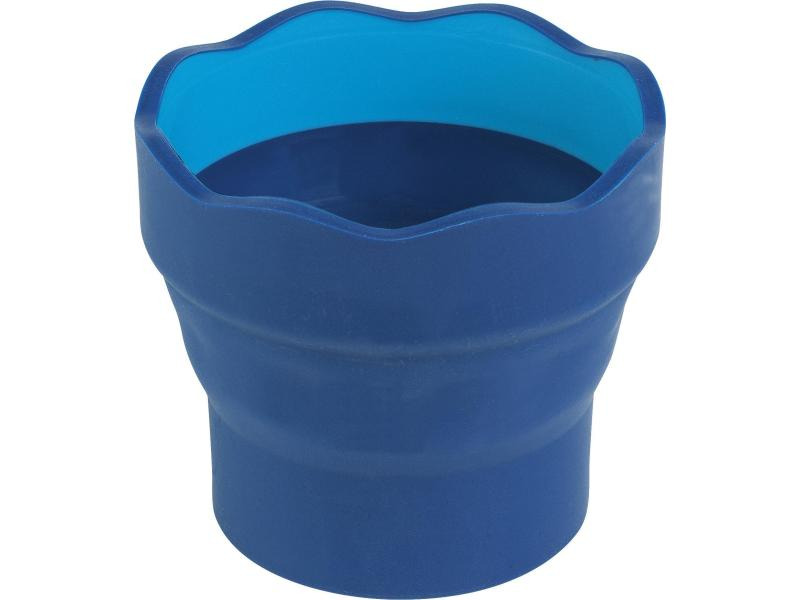 Faber-Castell Wasserbecher Clic&amp;Go Blau