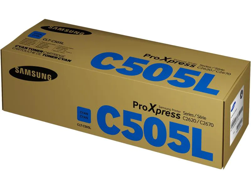 Samsung by HP Toner CLT-C505L / SU035A Cyan
