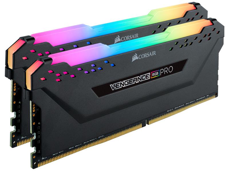 Corsair DDR4-RAM Vengeance RGB PRO Black iCUE 2933 MHz 2x 16 GB