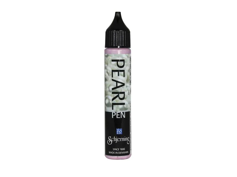 Schjerning Perlentropfenfarbe Pearl Pen 28 ml, Rosa