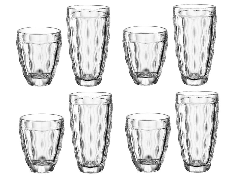 Leonardo Trinkglas Brindisi 8-teilig, Transparent